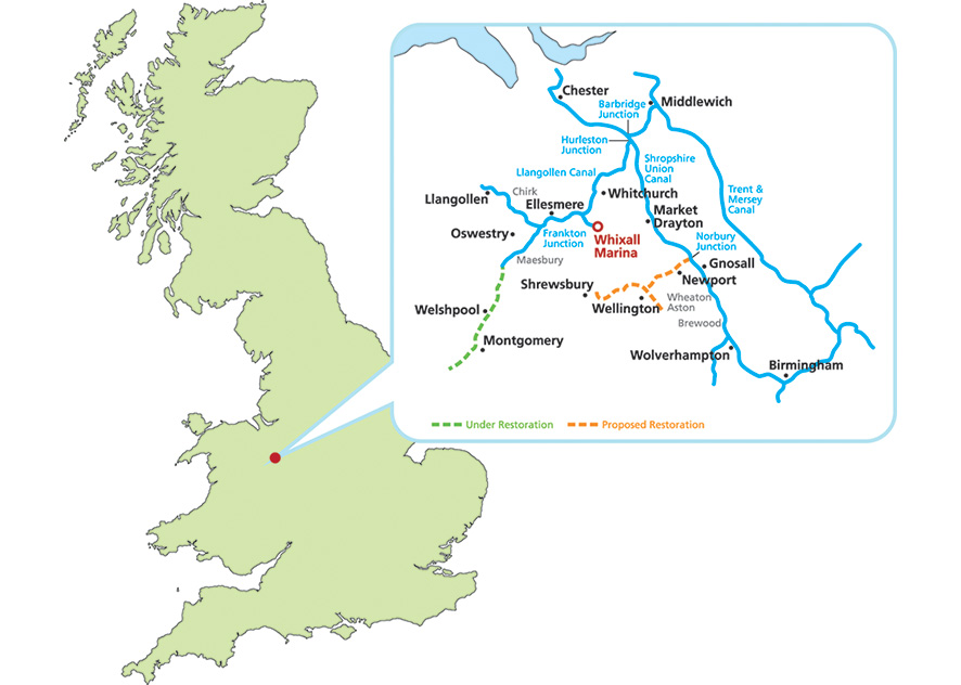 Canal map